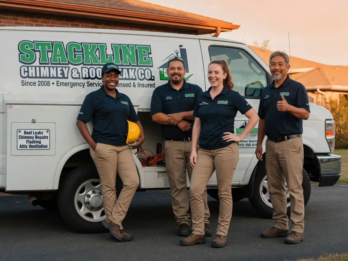 Chimney flashing repair company in Summitville, OH
